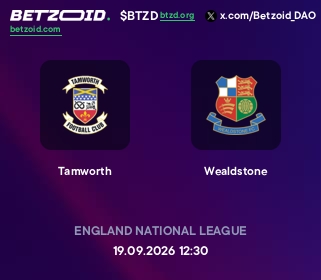 Tamworth - Wealdstone