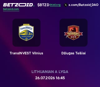 TransINVEST Vilnius - Džiugas Telšiai