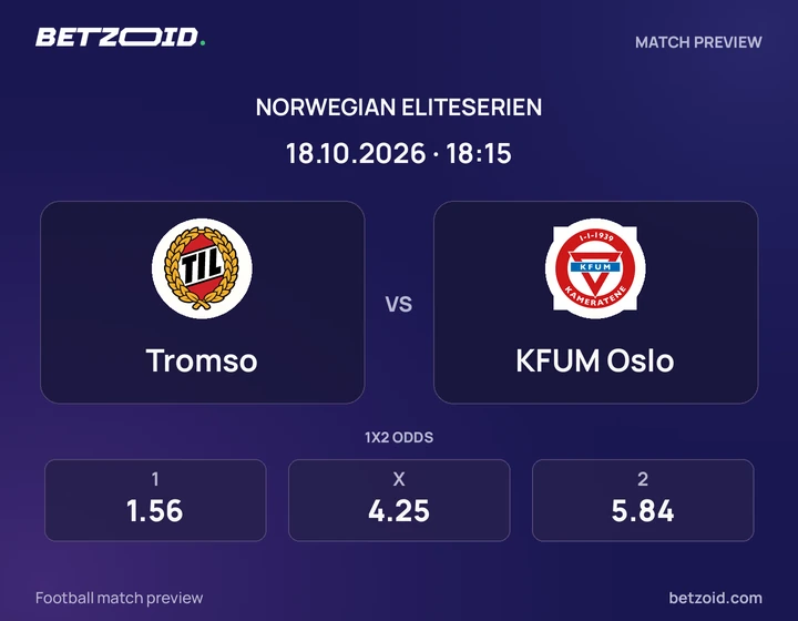 Tromso – KFUM Oslo Tromso – KFUM Oslo: kampbilde for Eliteserien.