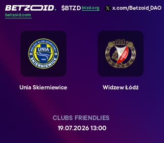 Unia Skierniewice - Widzew Łódź