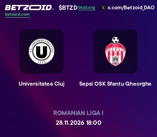 Universitatea Cluj - Sepsi OSK Sfantu Gheorghe