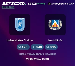 Universitatea Craiova - Levski Sofia