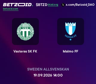 Vasteras SK FK - Malmo FF
