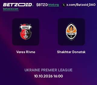 Veres Rivne - Shakhtar Donetsk