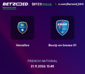 Versailles - Bourg-en-bresse 01