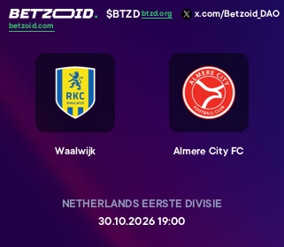 Waalwijk - Almere City FC