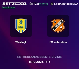 Waalwijk - FC Volendam