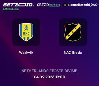 Waalwijk - NAC Breda