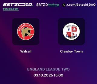 Walsall - Crawley Town