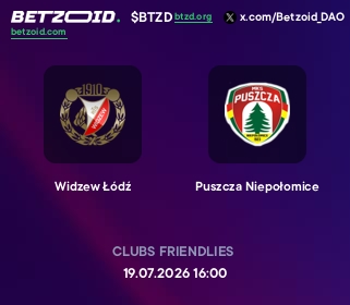 Widzew Łódź - Puszcza Niepołomice