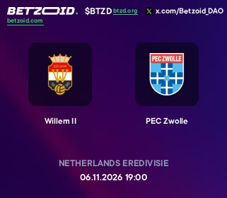 Willem II - PEC Zwolle