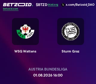 WSG Wattens - Sturm Graz