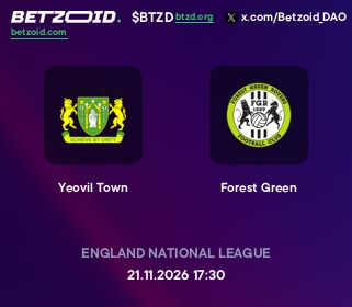 Yeovil Town - Forest Green