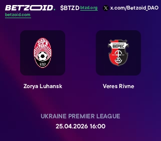 Zorya Luhansk - Veres Rivne