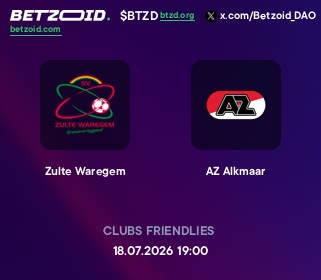 Zulte Waregem - AZ Alkmaar