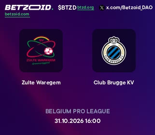 Zulte Waregem - Club Brugge KV
