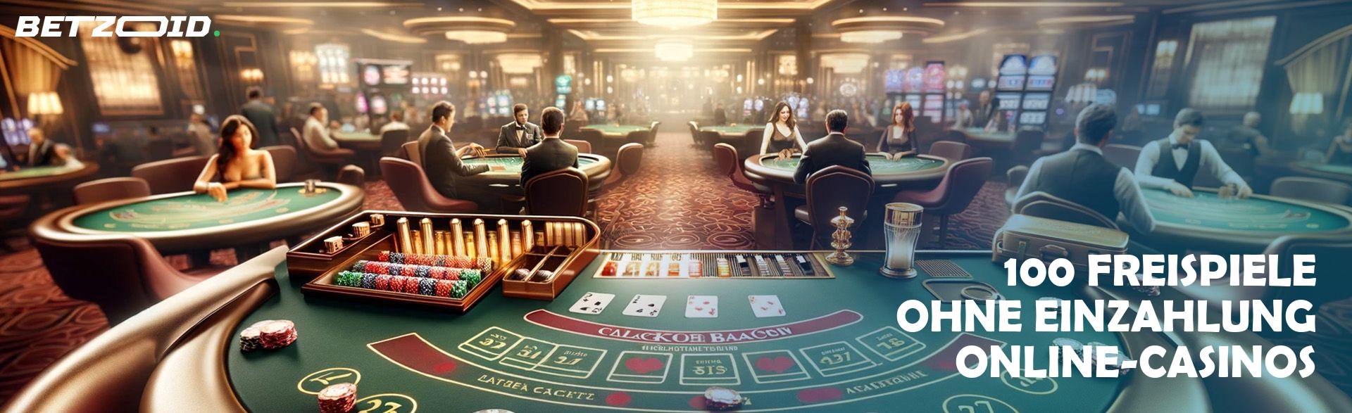 100 Freispiele ohne Einzahlung Online-Casinos.