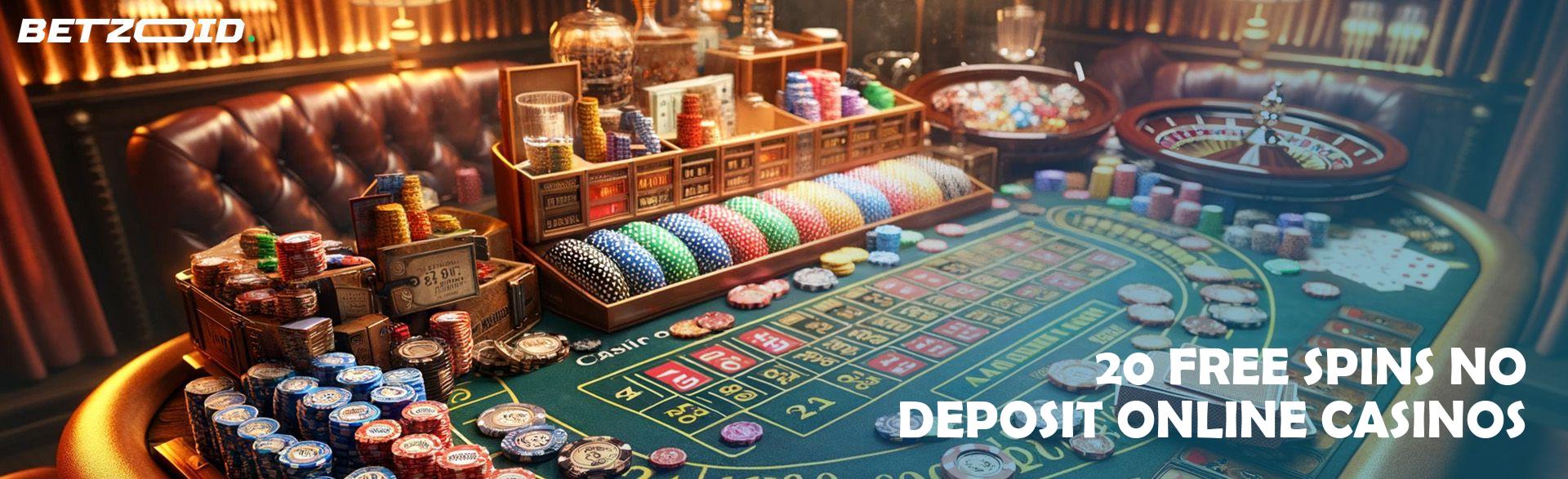 20 Free Spins No Deposit Online Casinos.