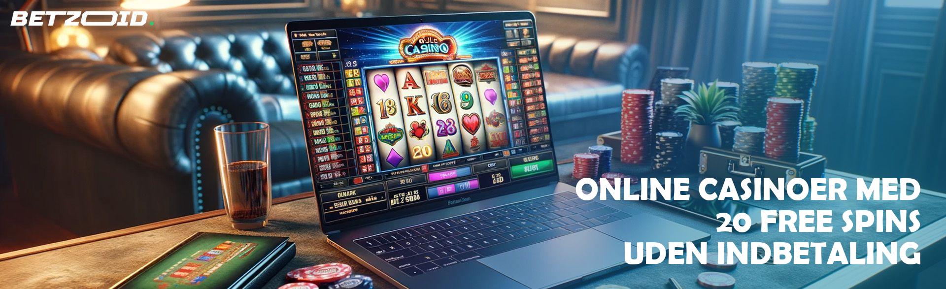 Online Casinoer med 20 Free Spins uden Indbetaling.