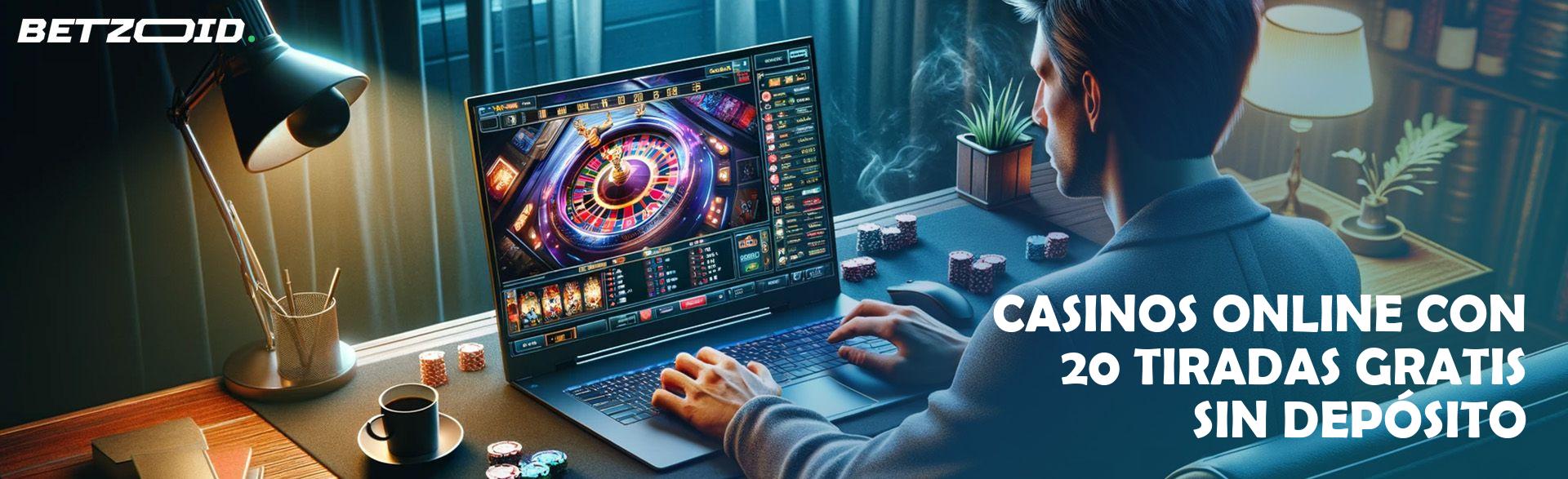 Casinos Online con 20 Tiradas Gratis sin Depósito.