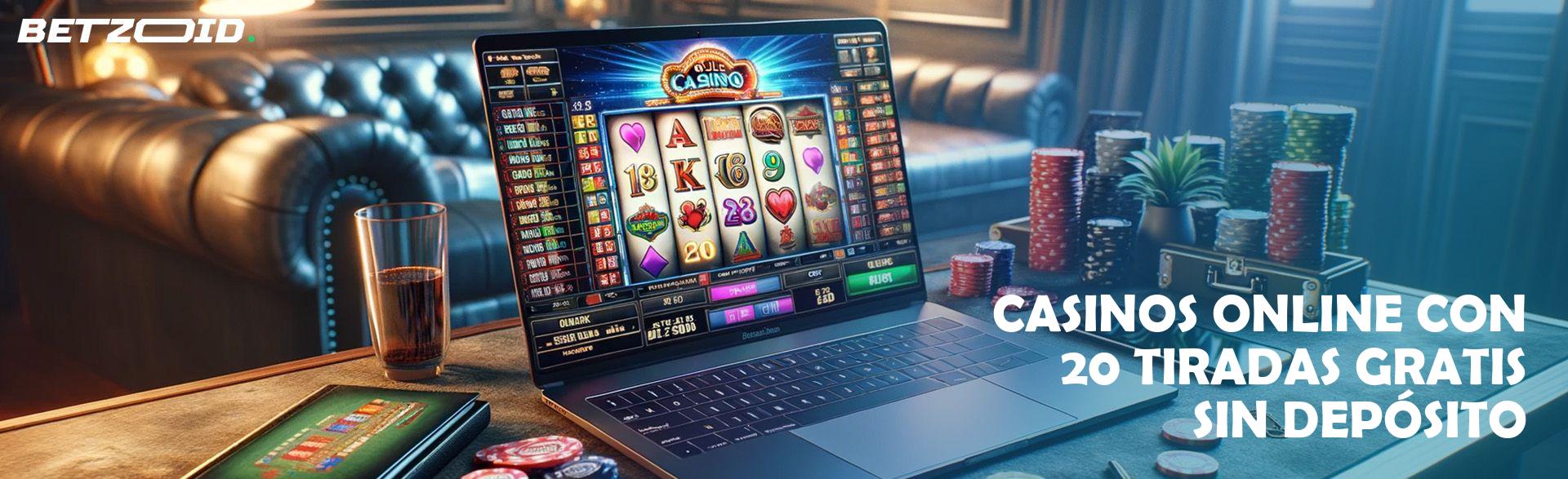 Casinos Online con 20 Tiradas Gratis sin Depósito.