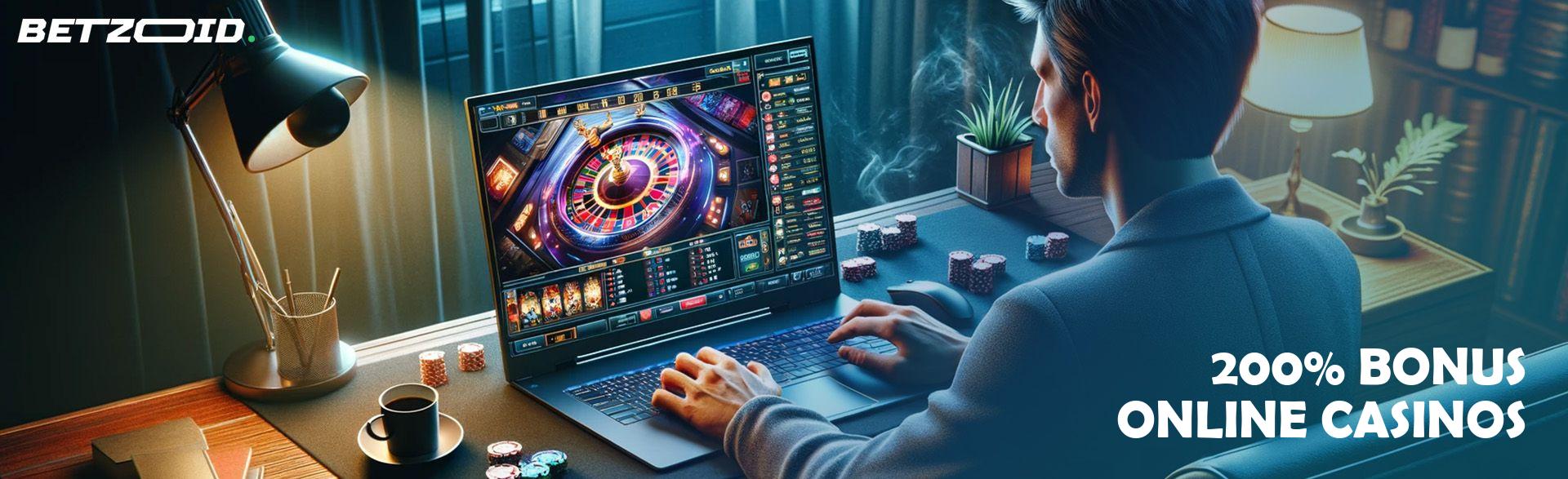 200% Bonus Online Casinos.