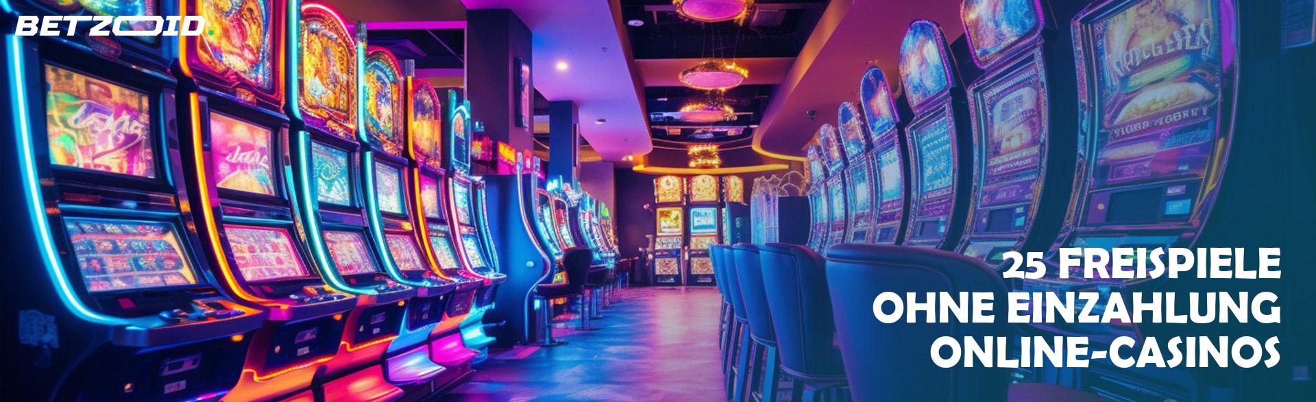 25 Freispiele ohne Einzahlung Online-Casinos.