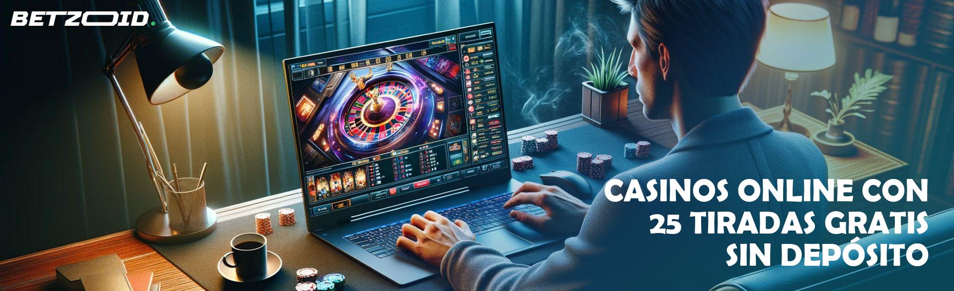 Casinos Online con 25 Tiradas Gratis sin Depósito.