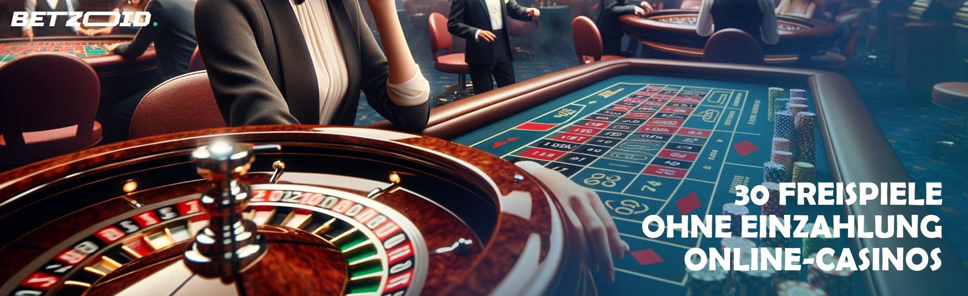 30 Freispiele ohne Einzahlung Online-Casinos.