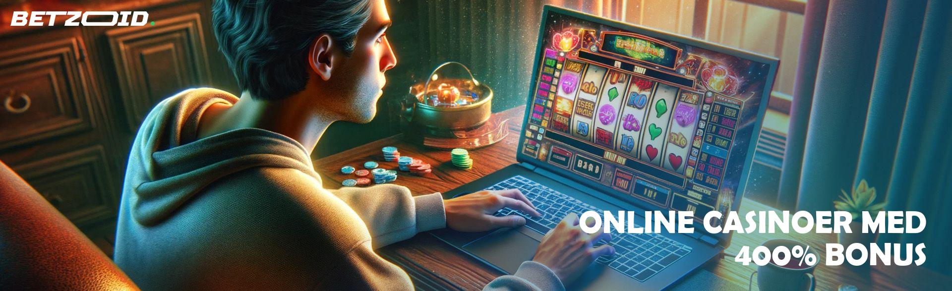 Online Casinoer med 400% Bonus.