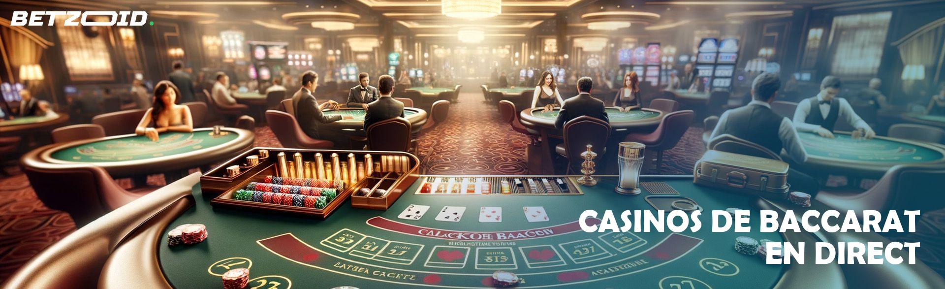 Casinos de Baccarat en Direct.