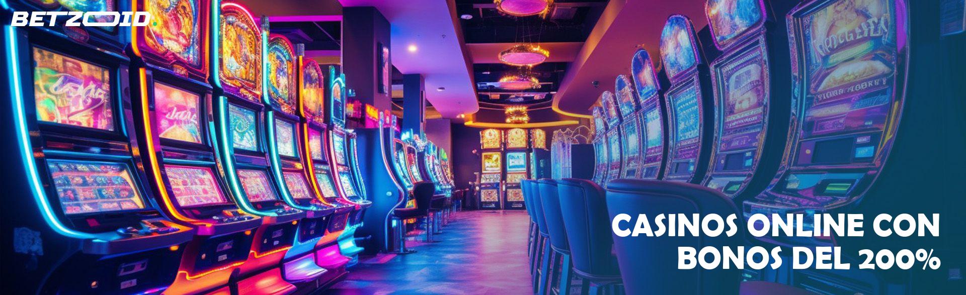 Casinos Online con Bonos Del 200%.