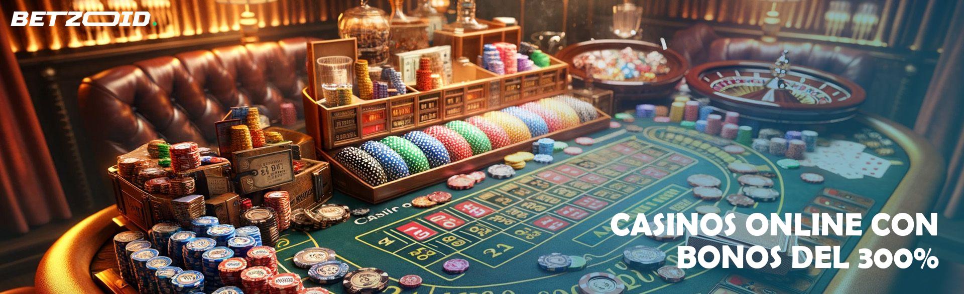 Casinos Online con Bonos Del 300%.