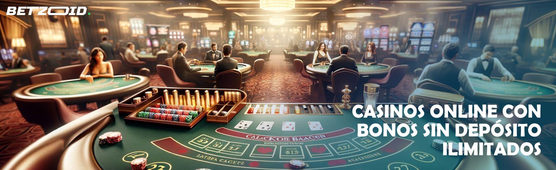 Casinos Online con Bonos sin Depósito Ilimitados.