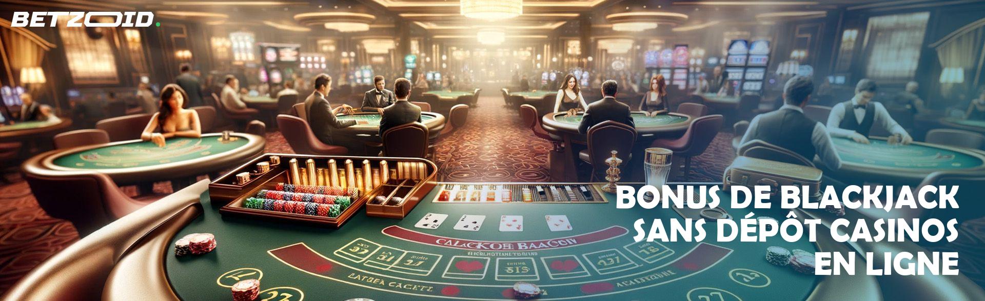 Bonus de Blackjack sans Dépôt Casinos en Ligne.