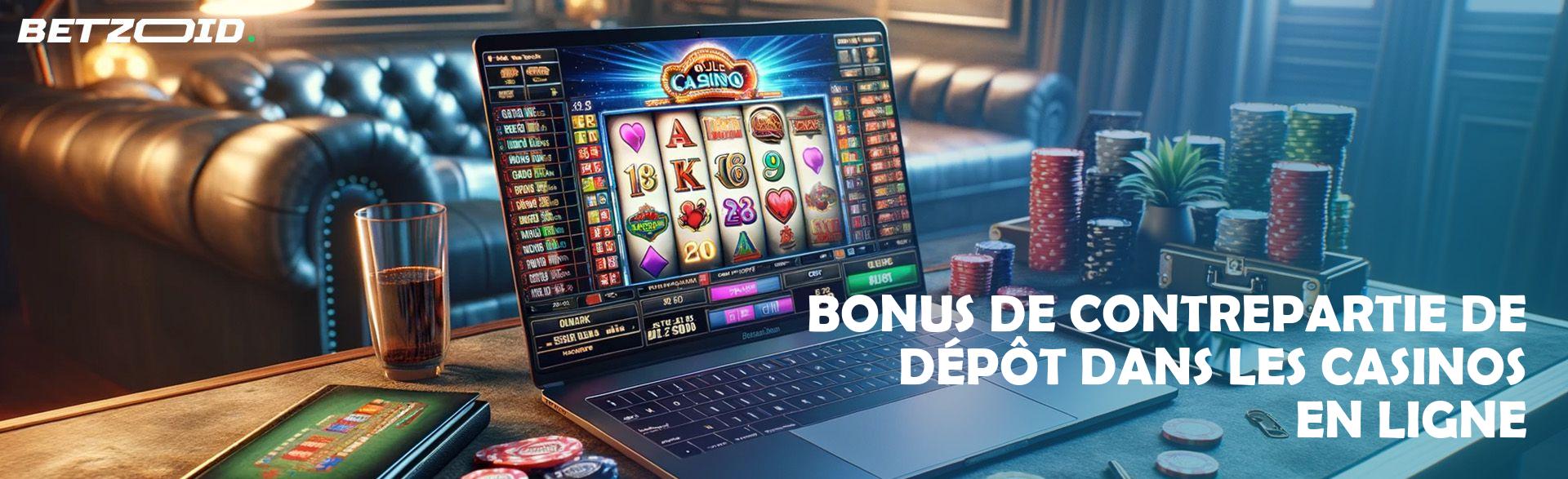 Bonus de Contrepartie de Dépôt dans les Casinos en Ligne.