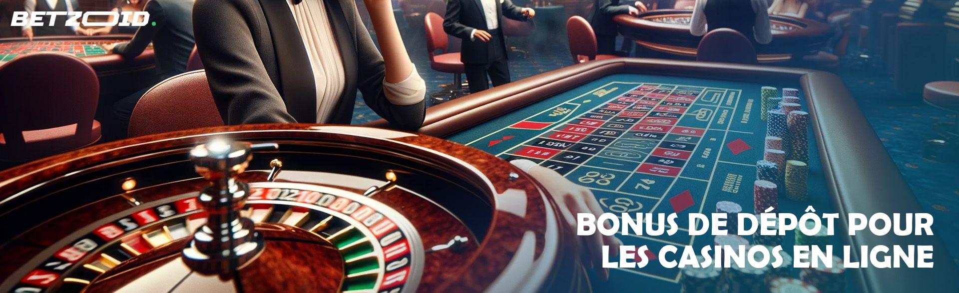 Bonus de Dépôt Pour les Casinos en Ligne.