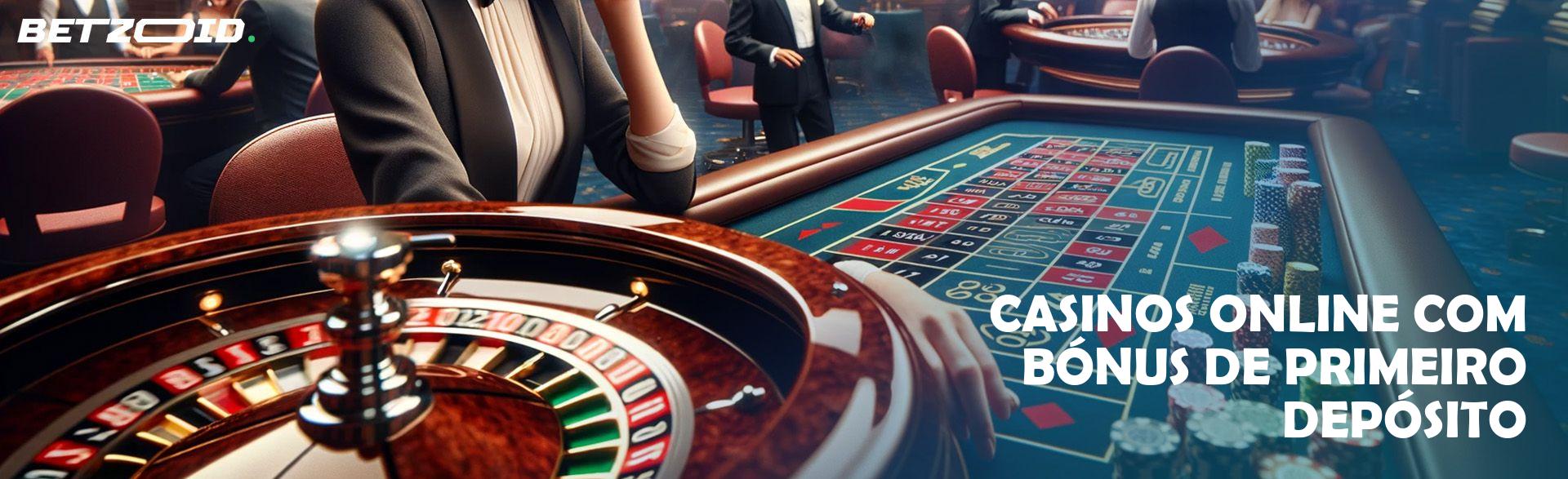 Casinos Online com Bónus de Primeiro Depósito.