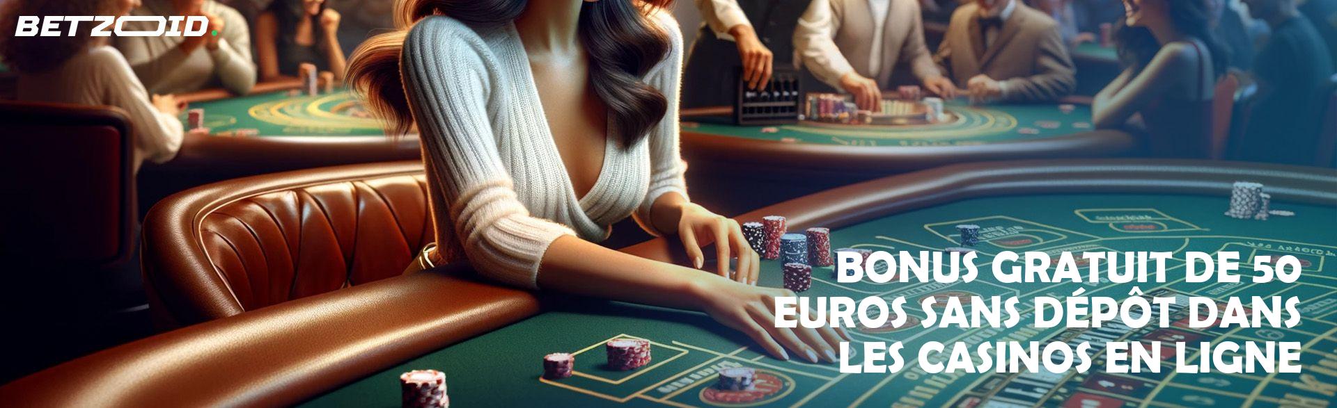 Bonus Gratuit de 50 Euros sans Dépôt dans les Casinos en Ligne.