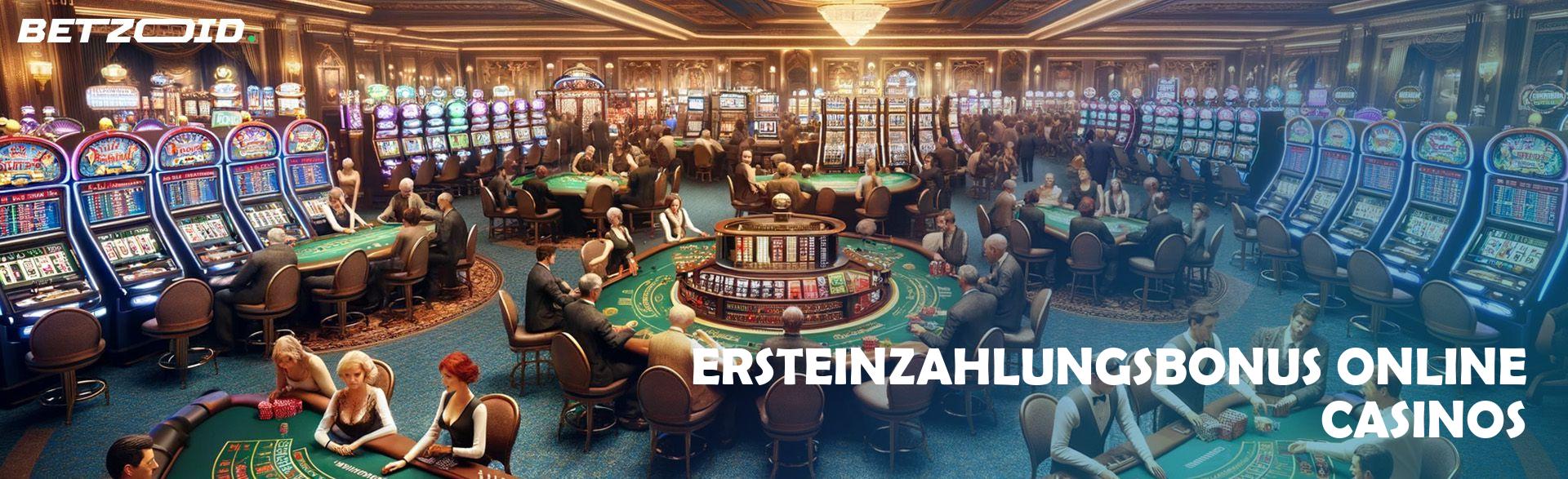 Ersteinzahlungsbonus Online Casinos.