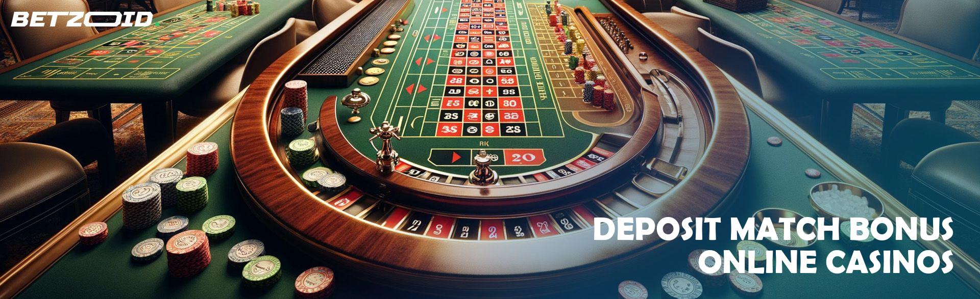 Deposit Match Bonus Online Casinos.