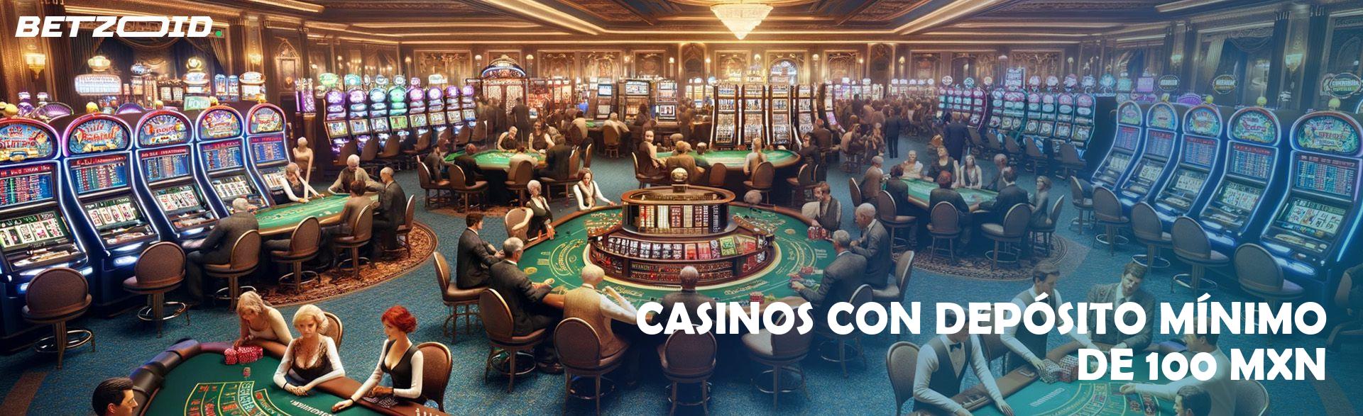 Casinos con Depósito Mínimo de 100 MXN.