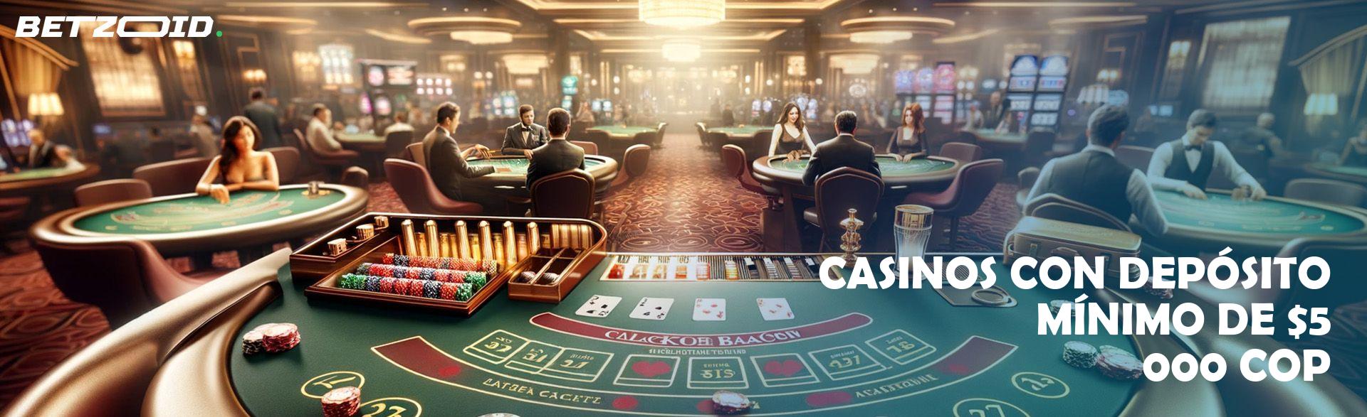 Casinos con Depósito Mínimo de $5 000 COP.
