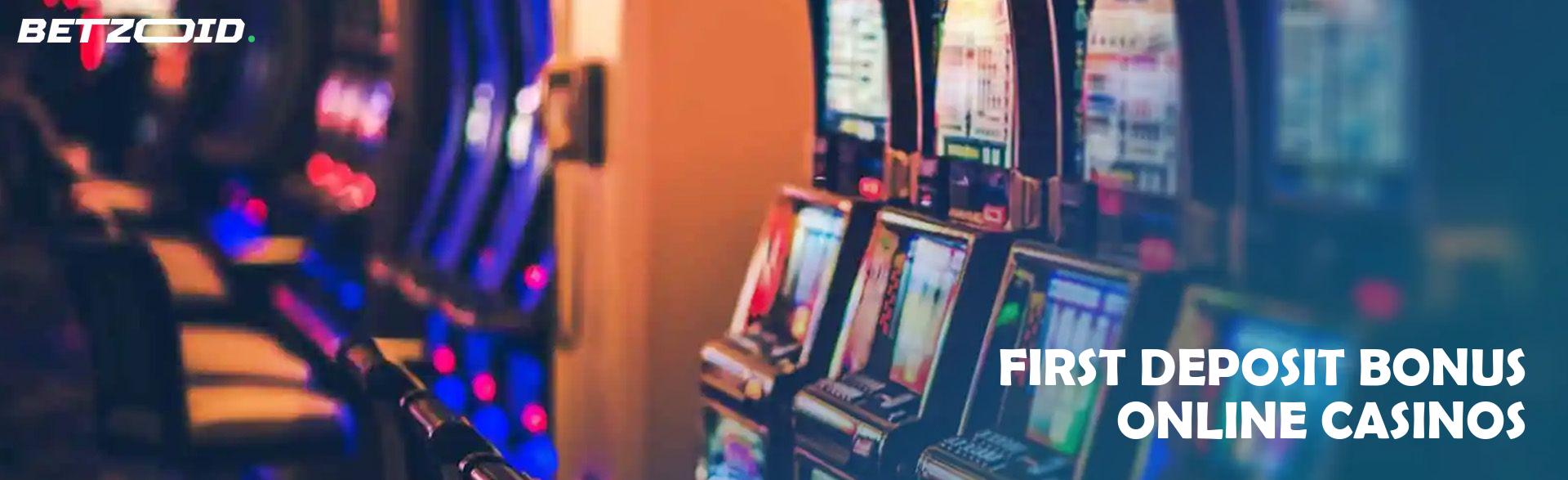First Deposit Bonus Online Casinos.