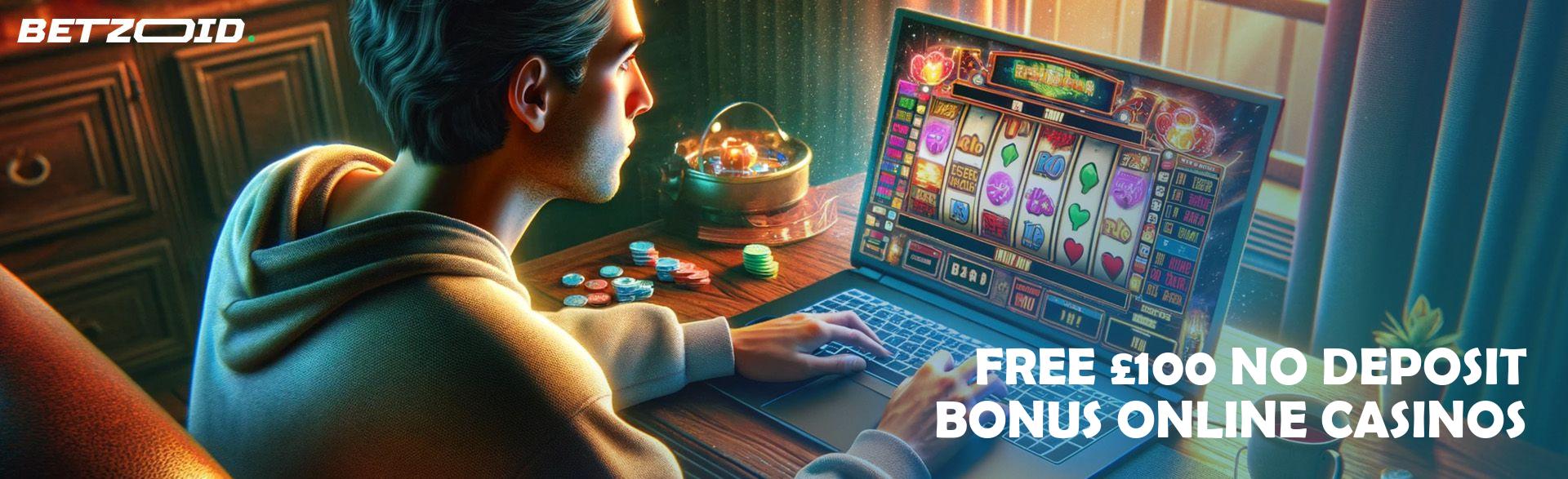 Free £100 No Deposit Bonus Online Casinos.