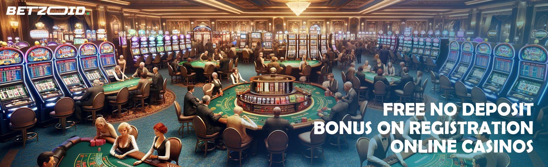 Free No Deposit Bonus On Registration Online Casinos.
