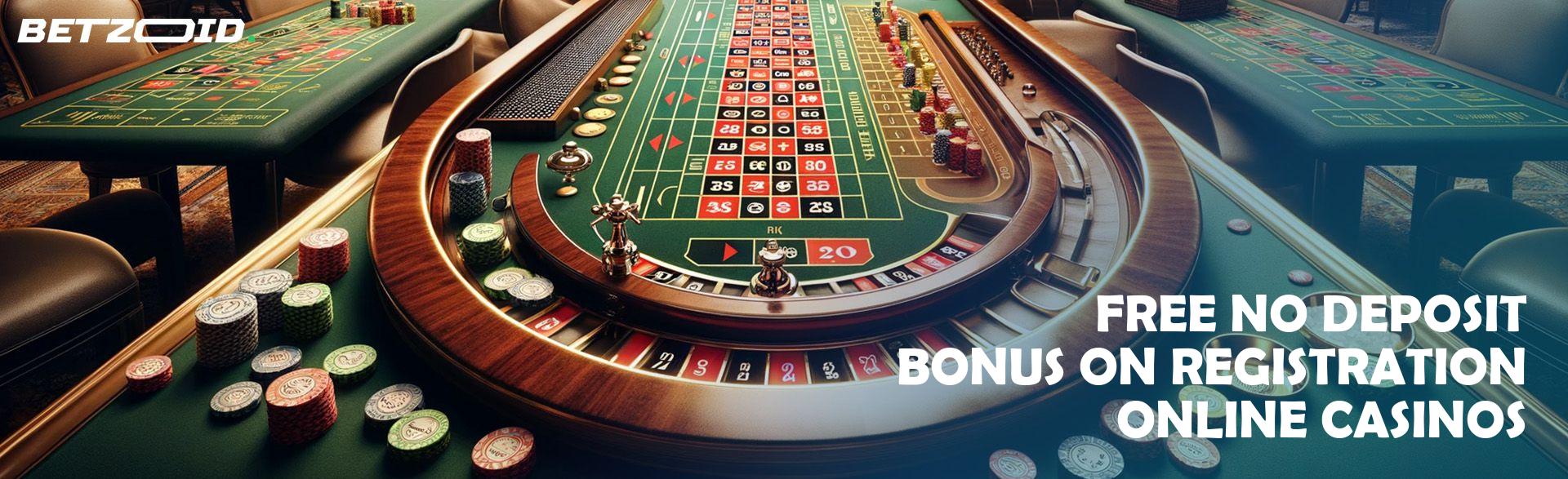 Free No Deposit Bonus On Registration Online Casinos.