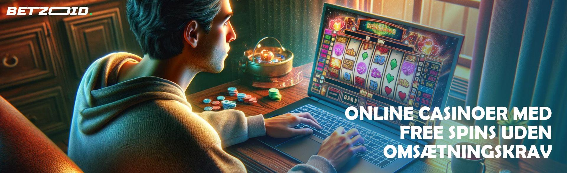 Online Casinoer med Free Spins uden Omsætningskrav.