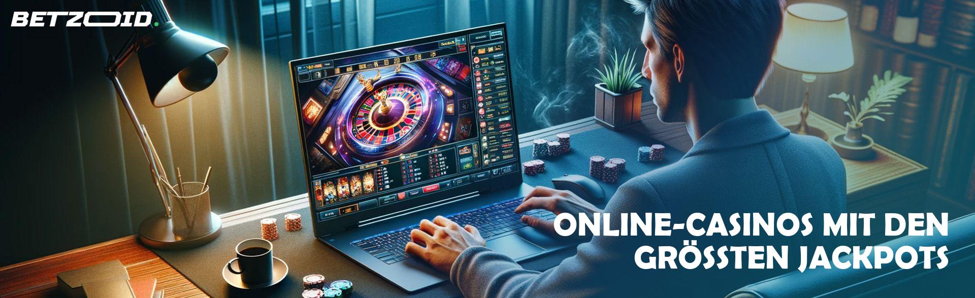 Online-Casinos mit den Größten Jackpots.