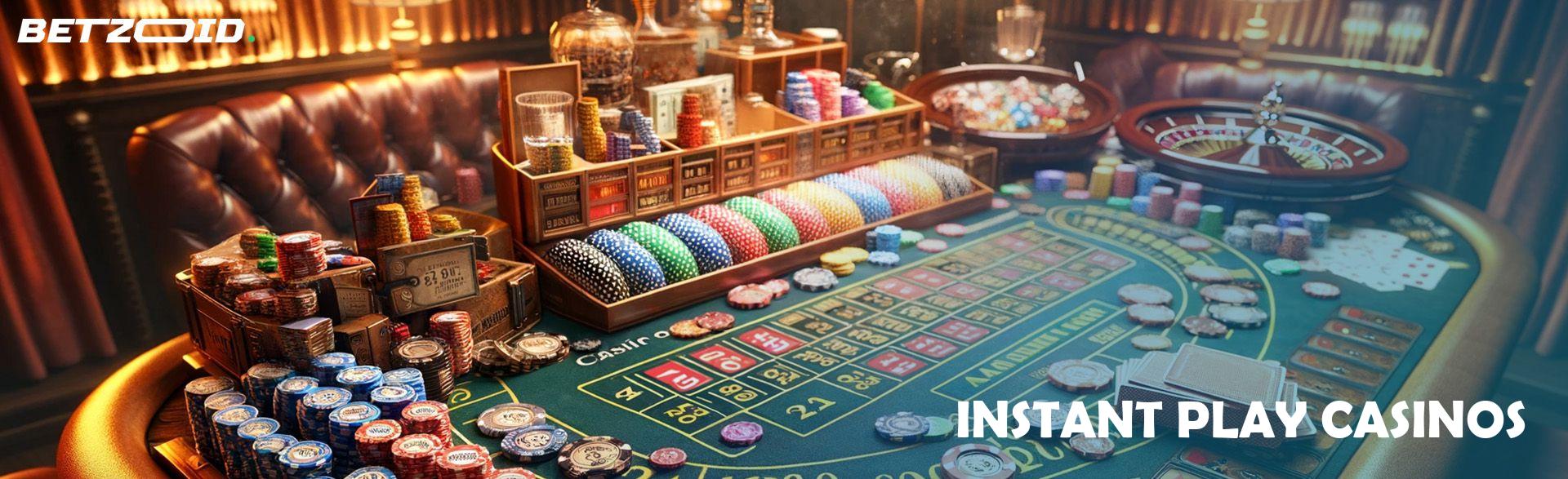 Instant Play Casinos.